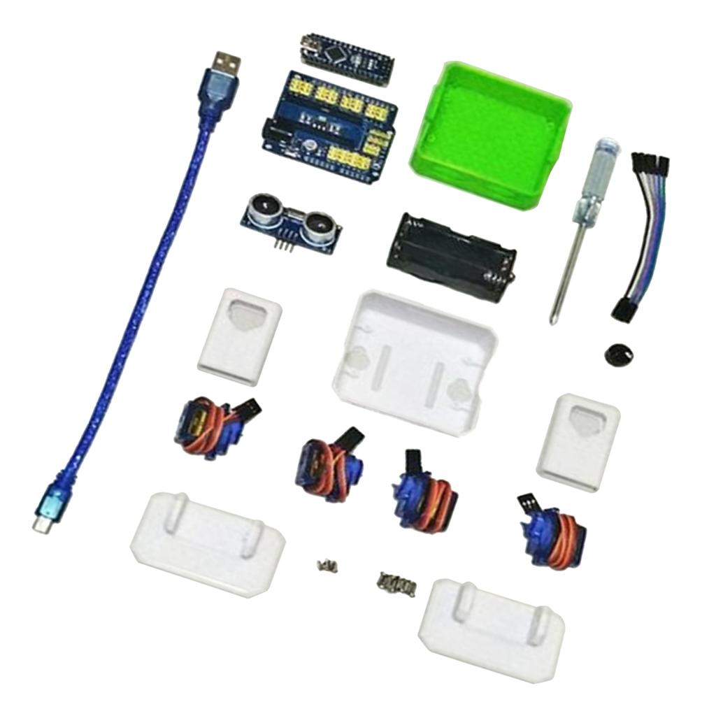 Stem Robotics Kit - Obstacle Avoidance Nano RC Robot 3D