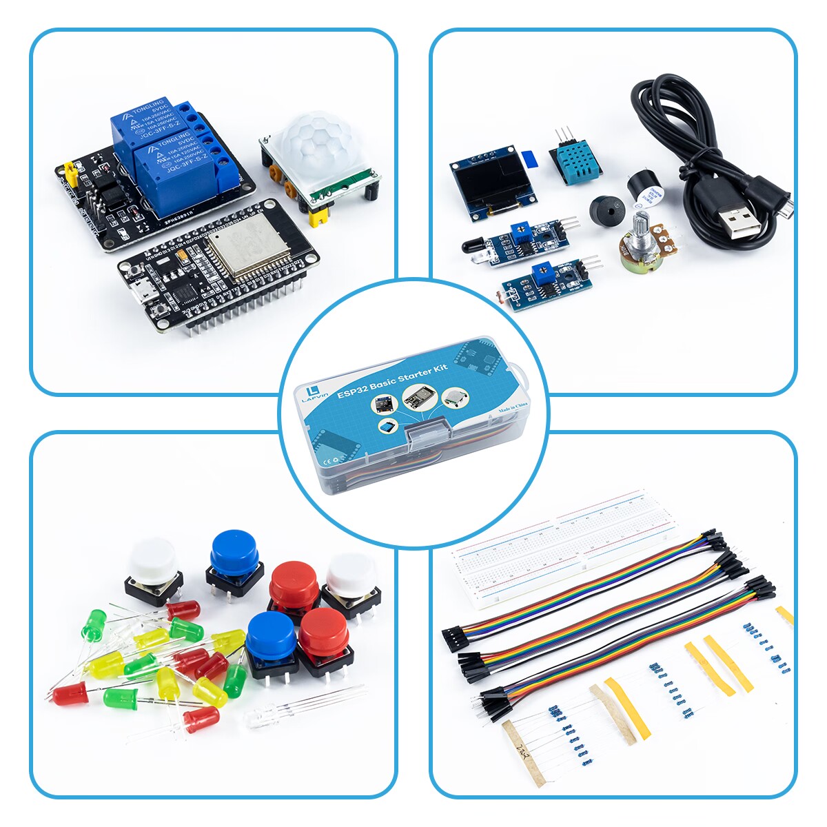 Basic Starter Kit for ESP32 ES - огляд і ціна Esp32 Smart Home Kit