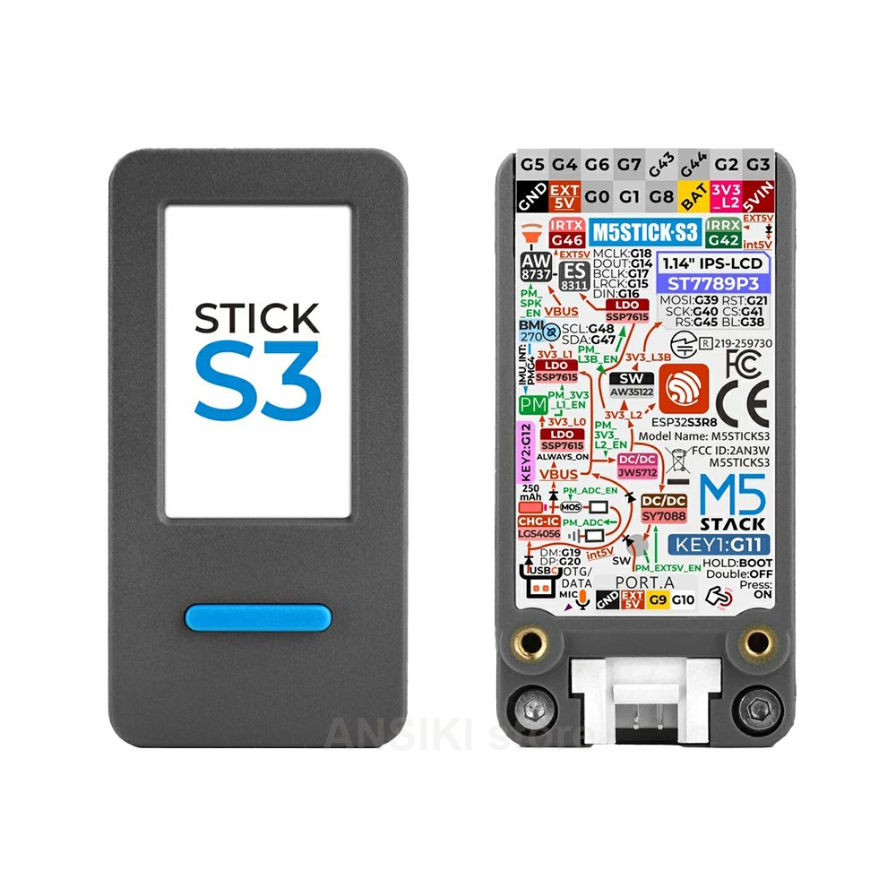 M5Stack M5StickS3 ESP32-S3 IoT - огляд і ціна Electronics Project Kit