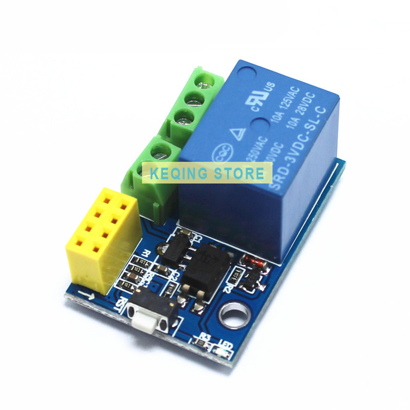 ESP8266 ESP-01S Relay module R - огляд і ціна Esp8266 Relay Module