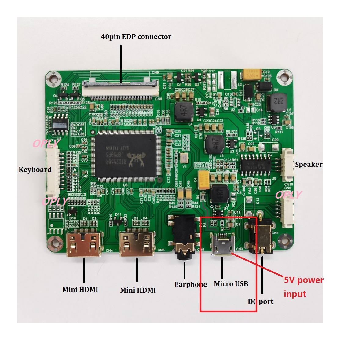Controller Board kit For B140H - огляд і ціна Microcontroller Kit
