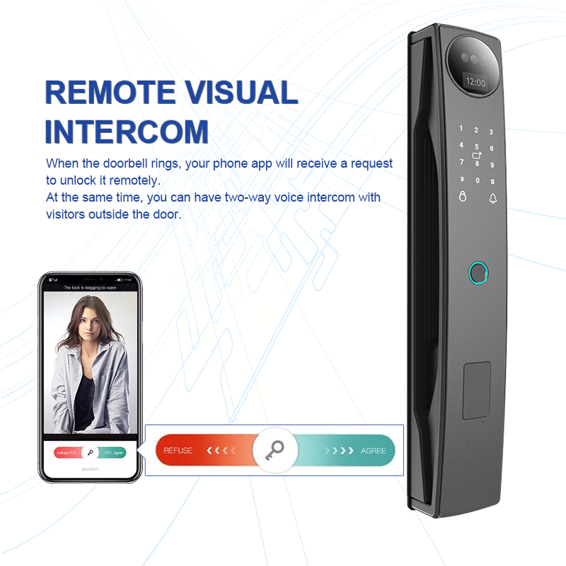 CAMAKT Tuya Smart Door Lock wi - огляд і ціна Smart Door Lock Wifi
