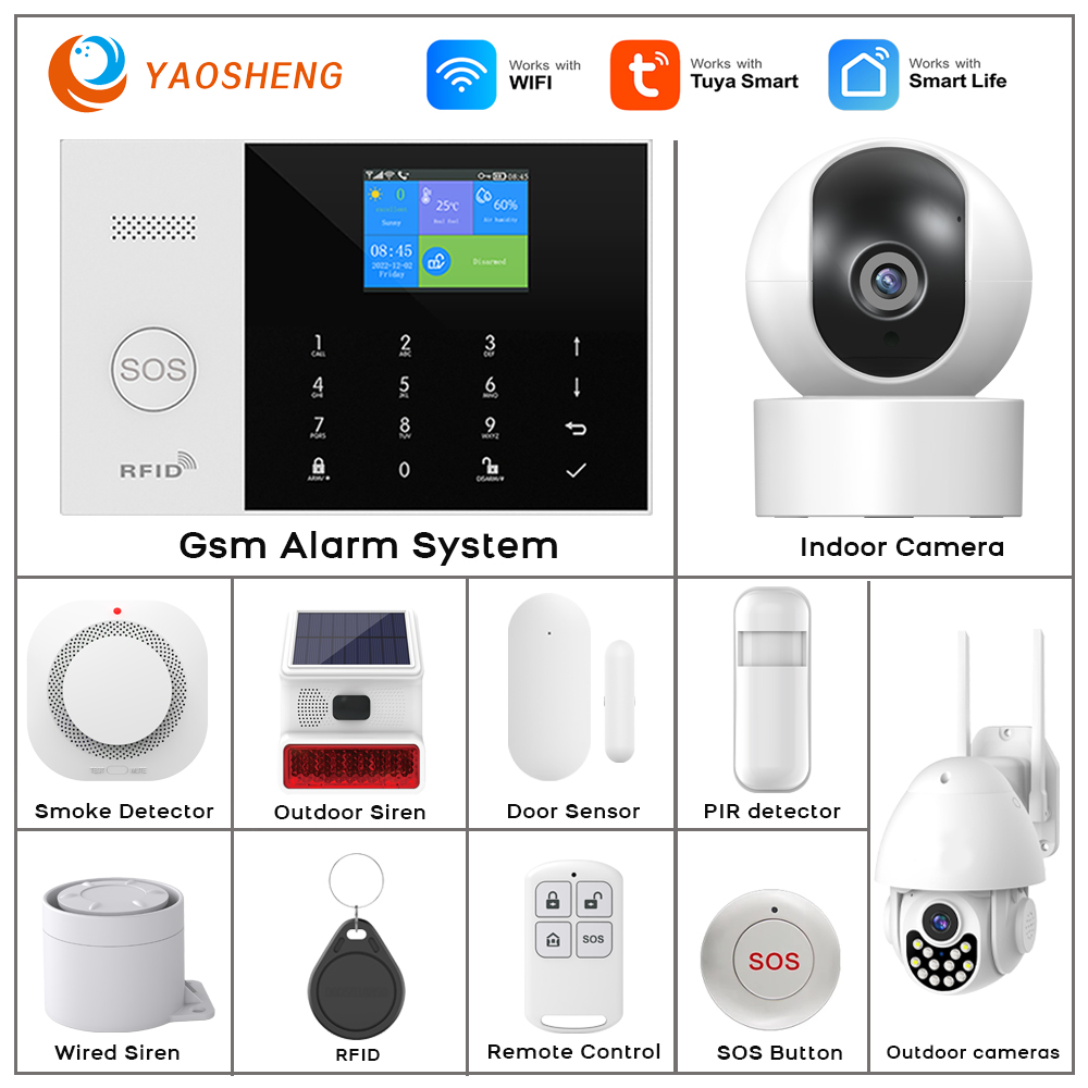 4G Alarm System Security Home  - огляд і ціна Smart Home Automation Kit