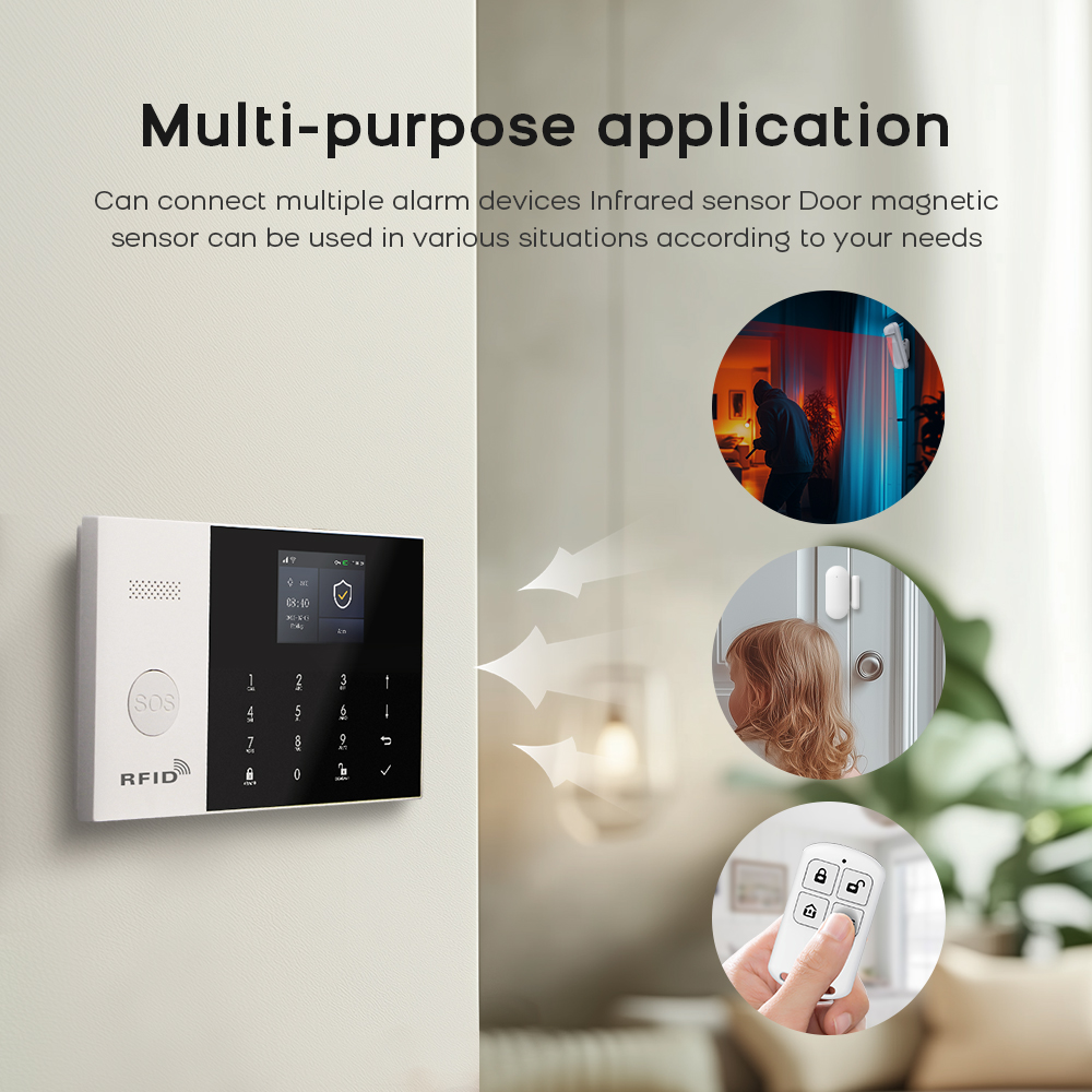 4G Alarm System Security Home  - огляд і ціна Smart Home Automation Kit