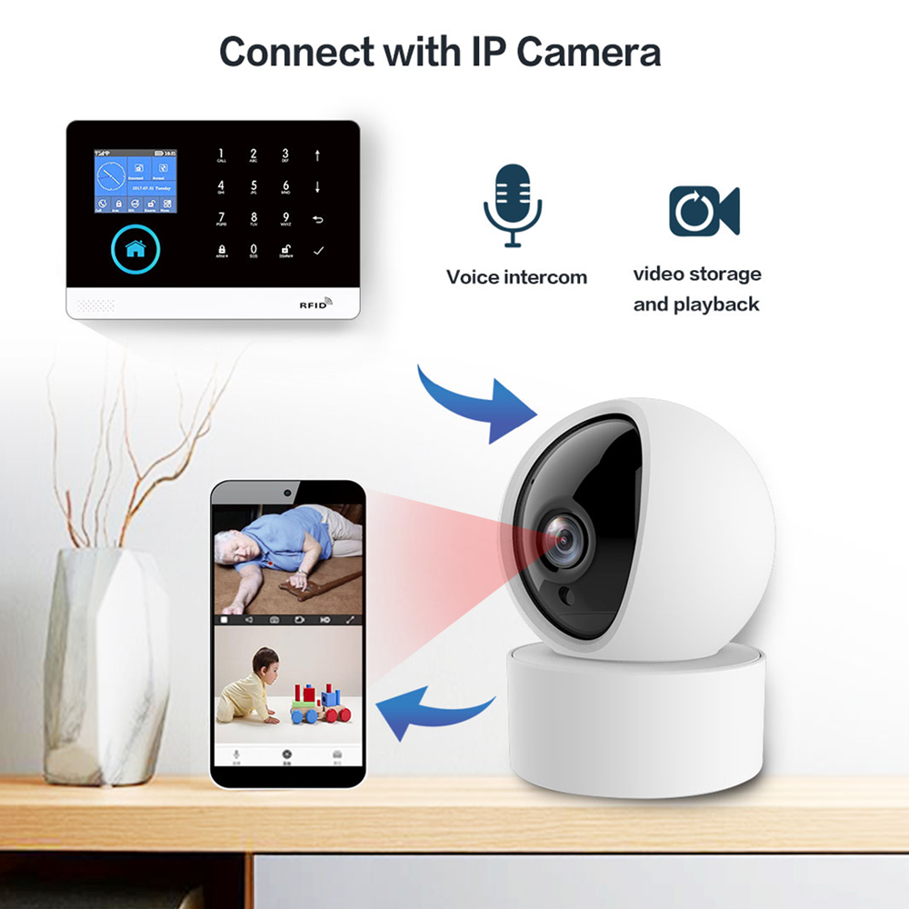 4G GSM Wifi Wireless Home Alar - огляд і ціна Smart Home Automation Kit
