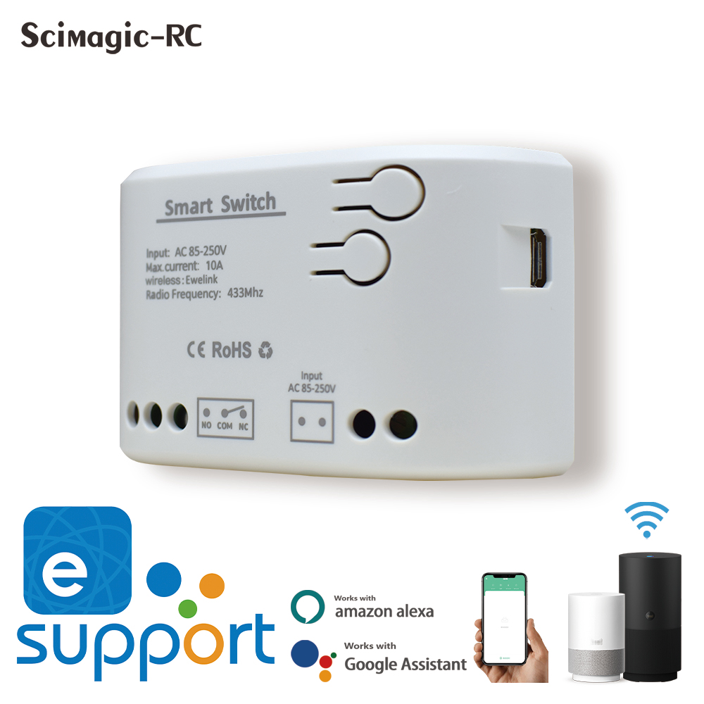 EWELINK Wifi Smart Relay Modul - огляд і ціна Smart Light Switch Wifi