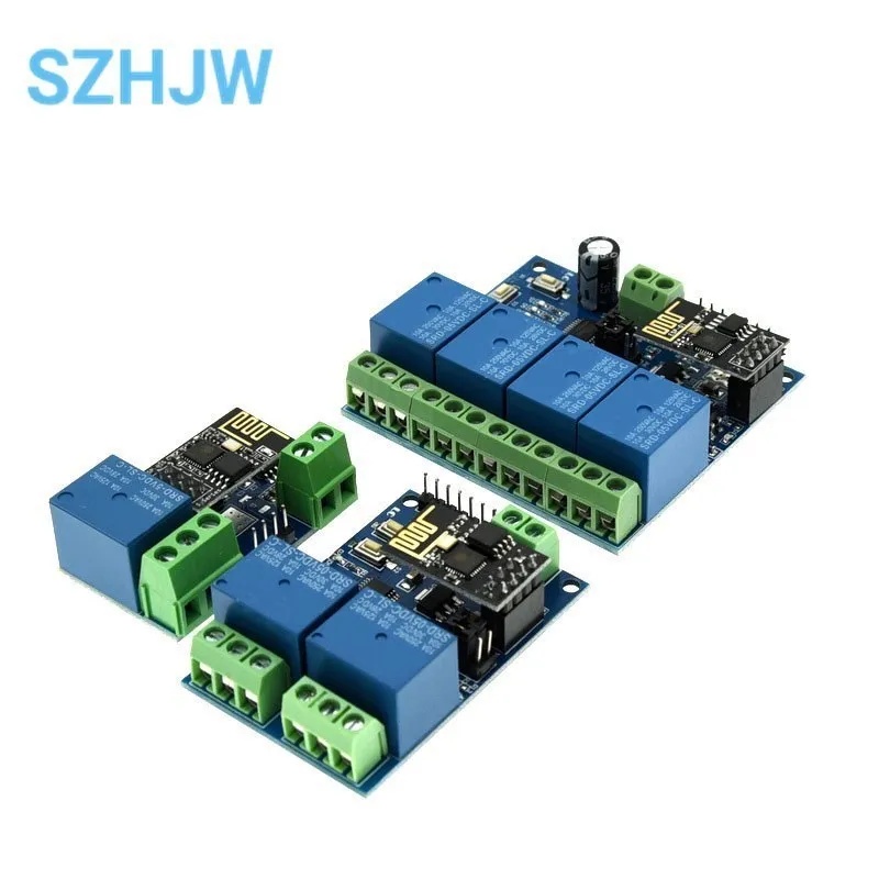 ESP8266 ESP-01 5V 1 2 4 Way Wi - огляд і ціна Esp8266 Relay Module
