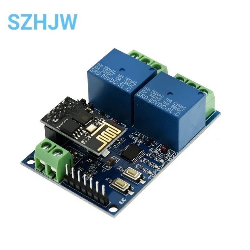 ESP8266 ESP-01 5V 1 2 4 Way Wi - огляд і ціна Esp8266 Relay Module