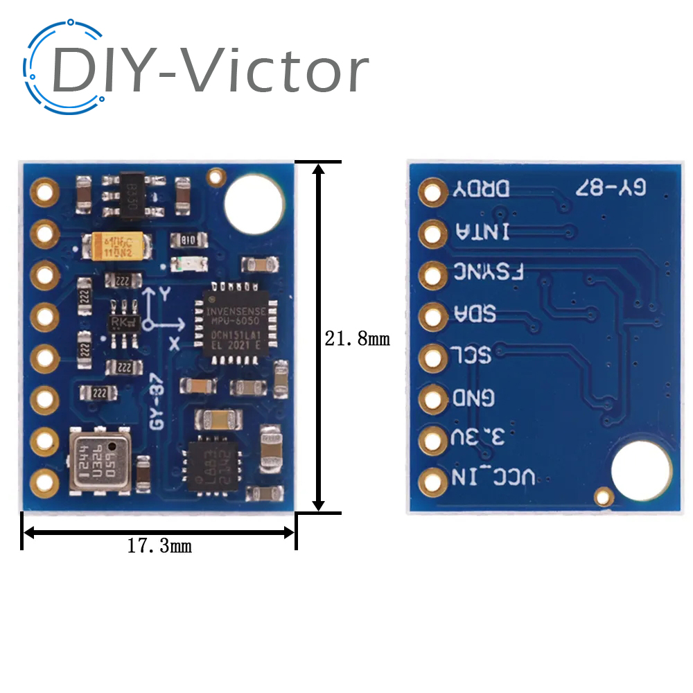 GY-87 10DOF Module Original MP - огляд і ціна Sensor Kit Arduino