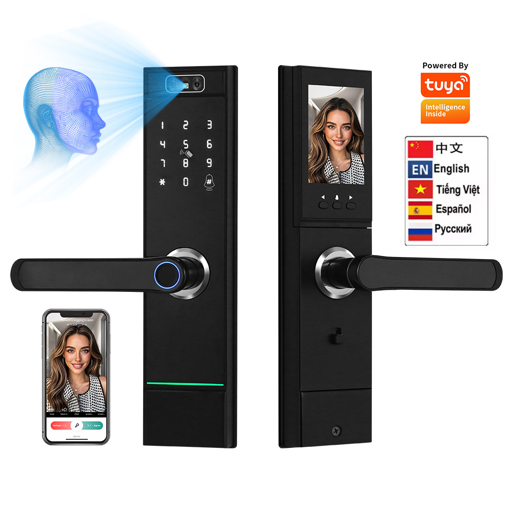 High Security Wholesale 3d Fac - огляд і ціна Smart Door Lock Wifi