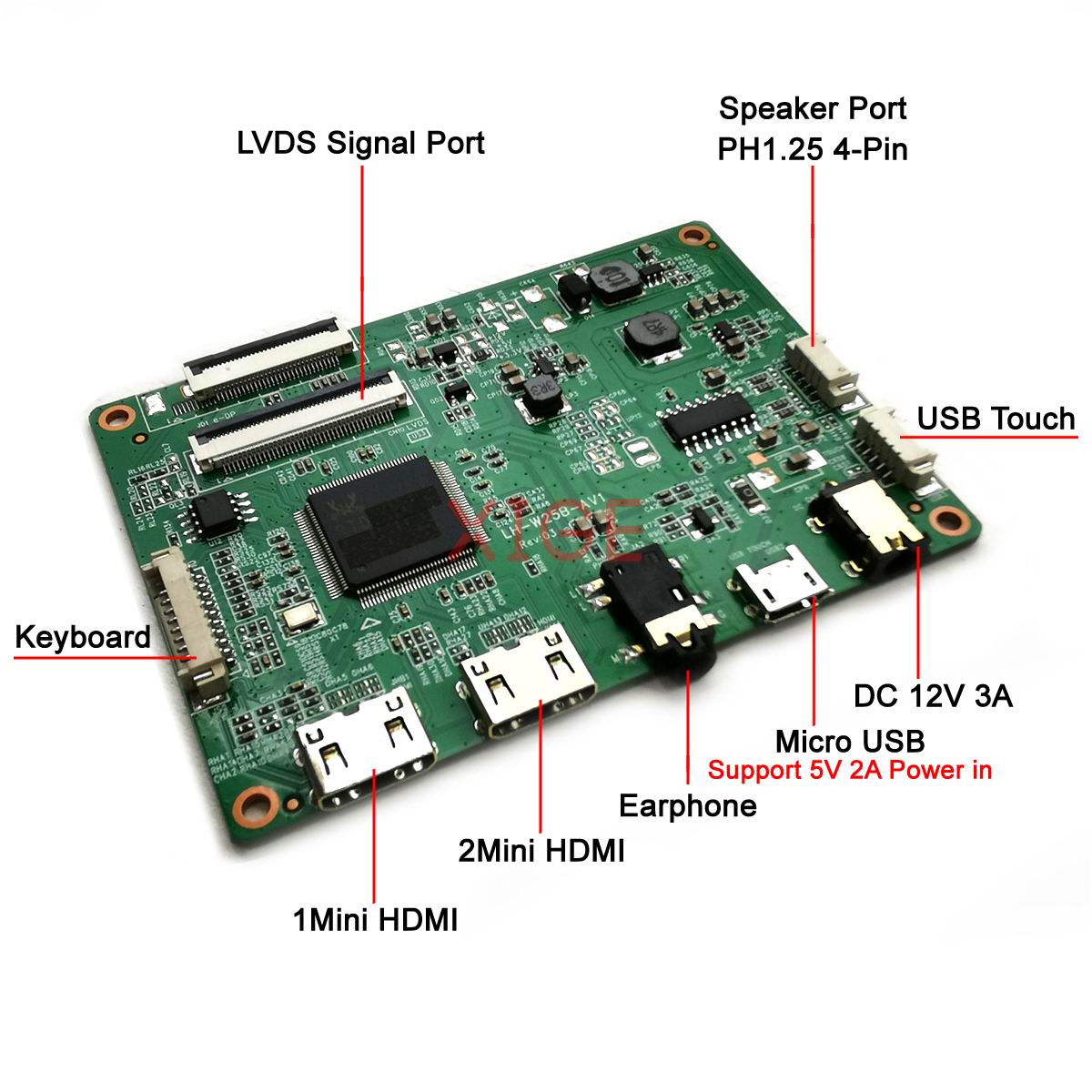 Controller Driver Board For LP - огляд і ціна Microcontroller Kit