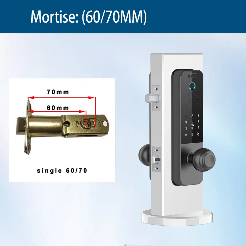 Cross-border Wooden Door Lock  - огляд і ціна Smart Door Lock Wifi