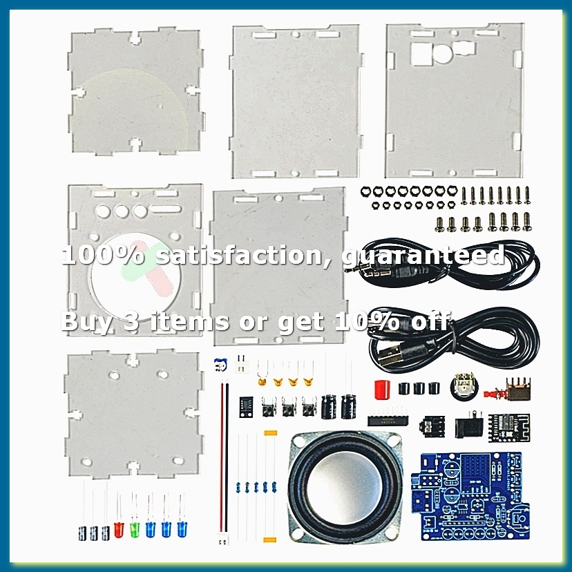 DIY Bluetooth Speaker Kit Elec - огляд і ціна Electronics Project Kit