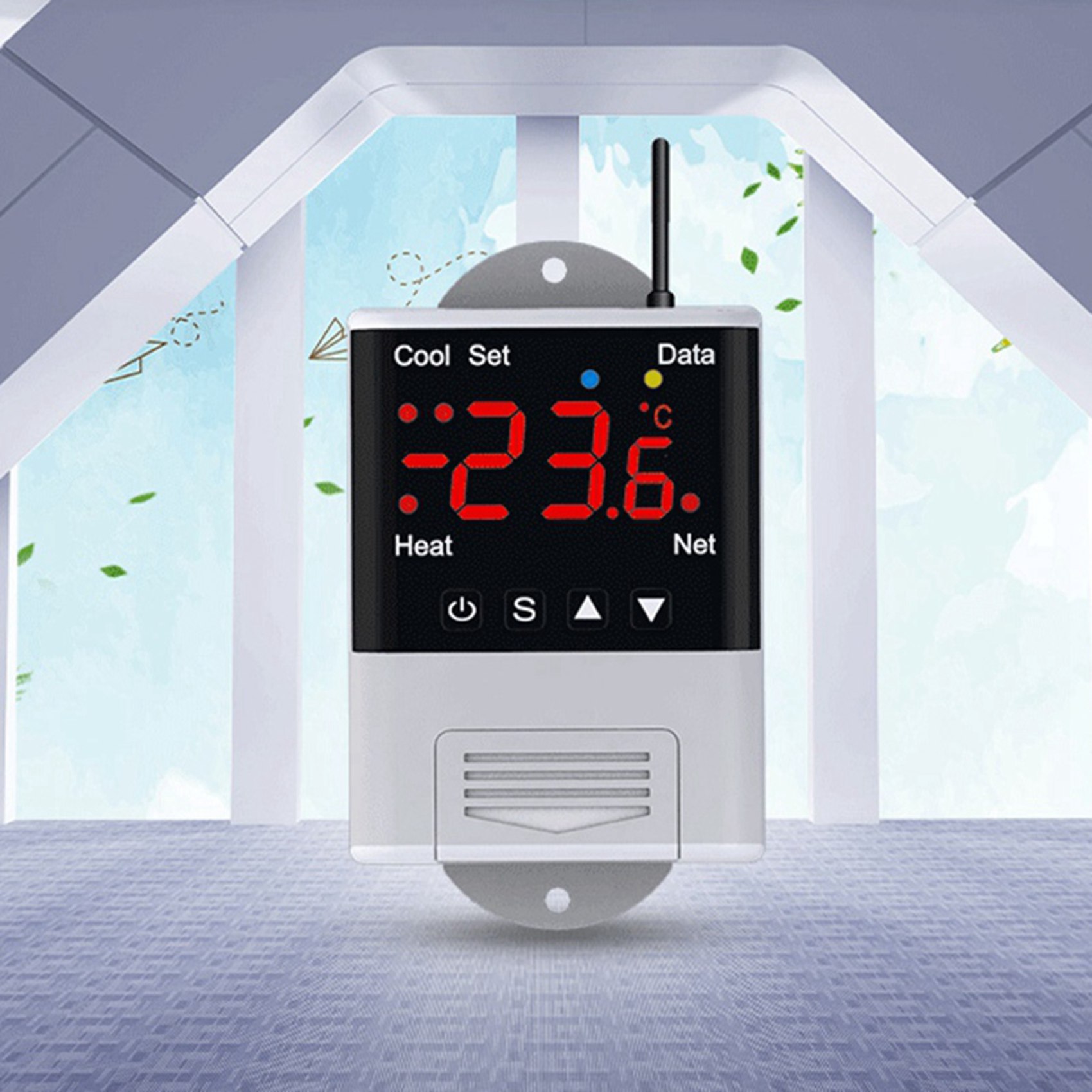 AFOURT-2X Wireless Wifi Temper - огляд і ціна Wifi Thermostat