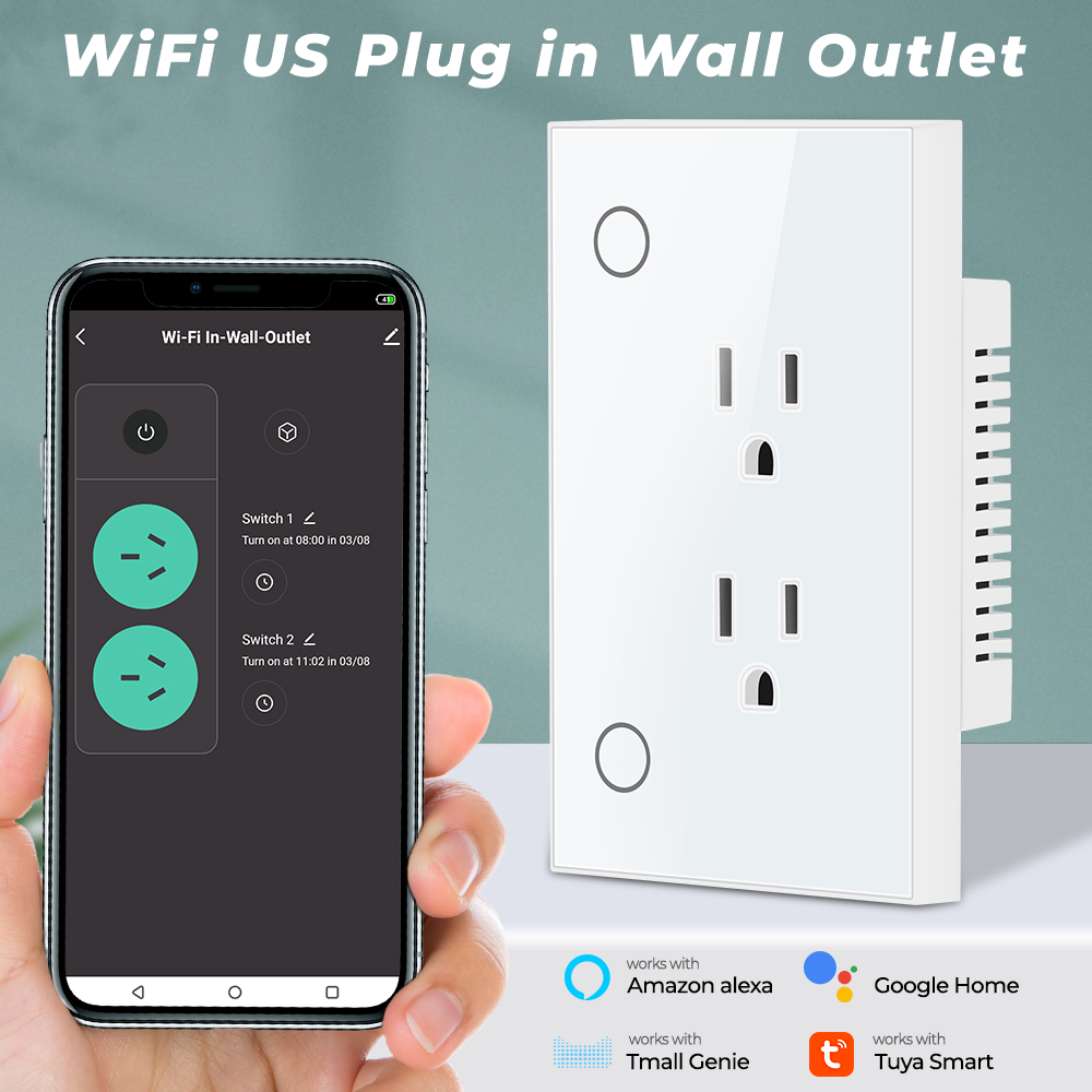 16A Tuya Wifi Socket Us Plug O - огляд і ціна Wifi Smart Plug
