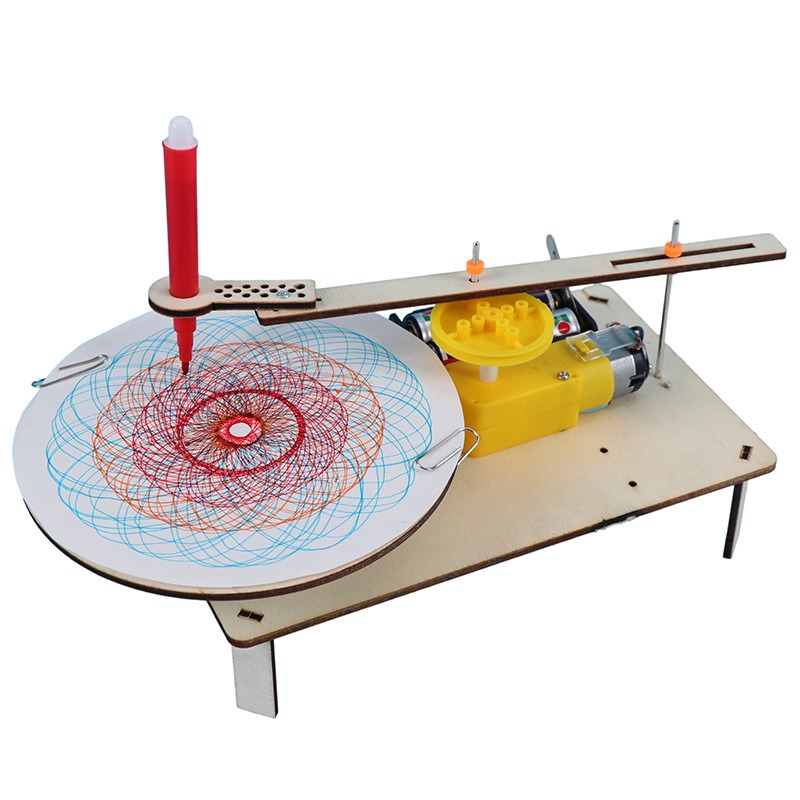 DIY Wooden Electric Plotter Dr - огляд і ціна Stem Robotics Kit