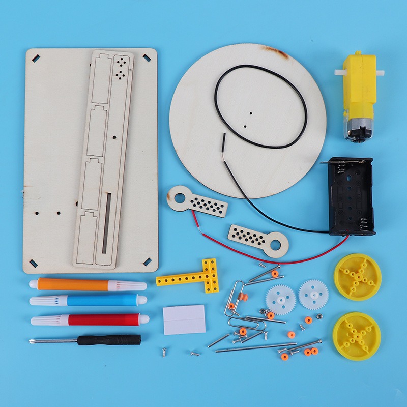 DIY Wooden Electric Plotter Dr - огляд і ціна Stem Robotics Kit