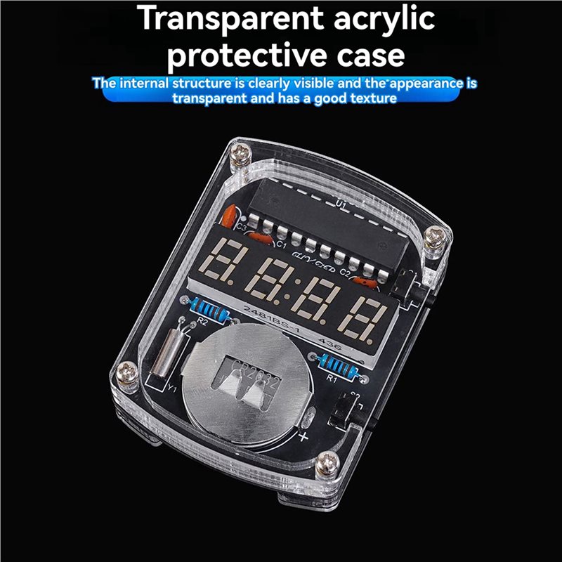 2X DIY Watch LED Watch Electro - огляд і ціна Electronics Project Kit