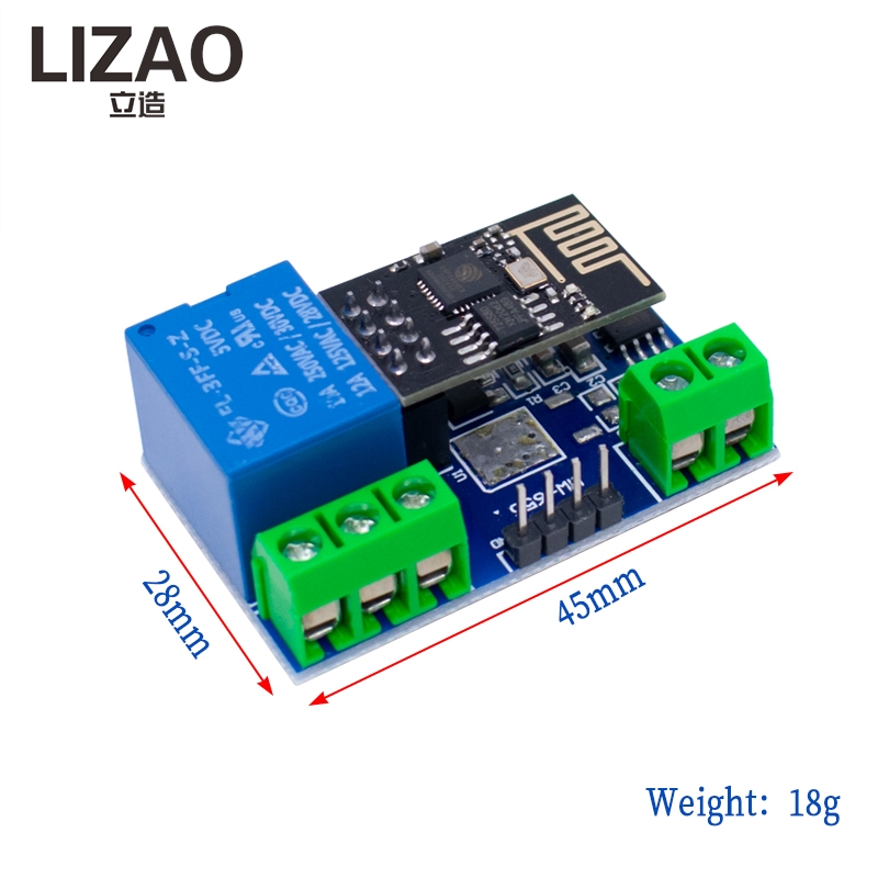 LIZAO ESP8266 5V WiFi IoT Rela - огляд і ціна Esp8266 Relay Module