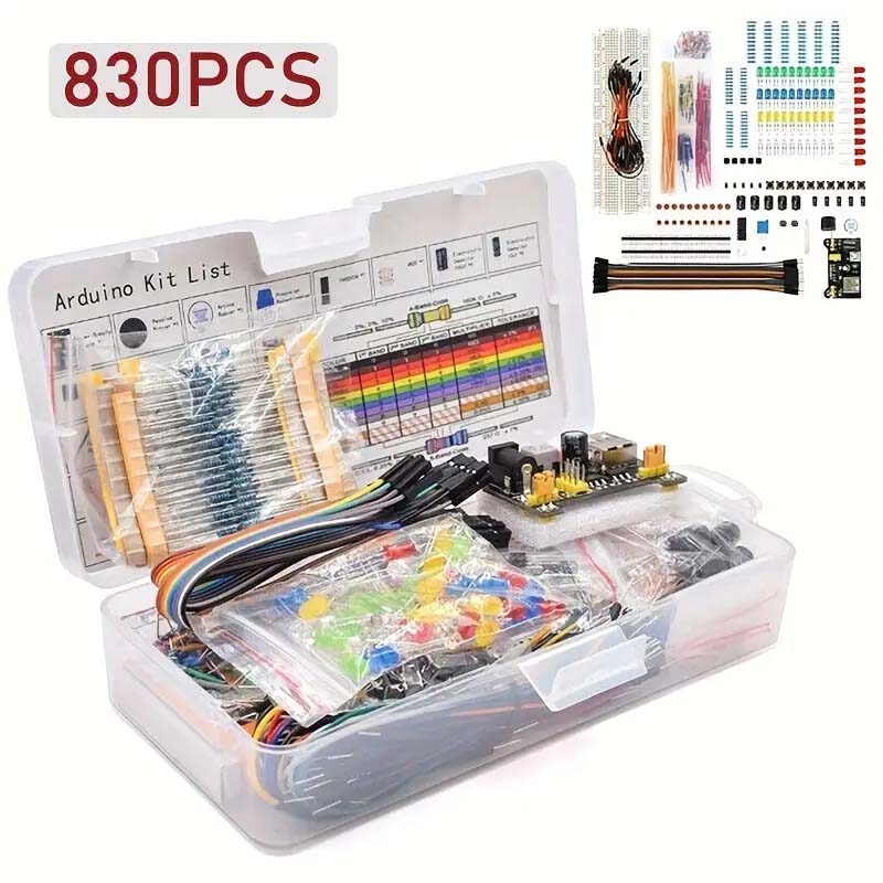 830Pcs/Box DIY Project Starter - огляд і ціна Esp32 Smart Home Kit