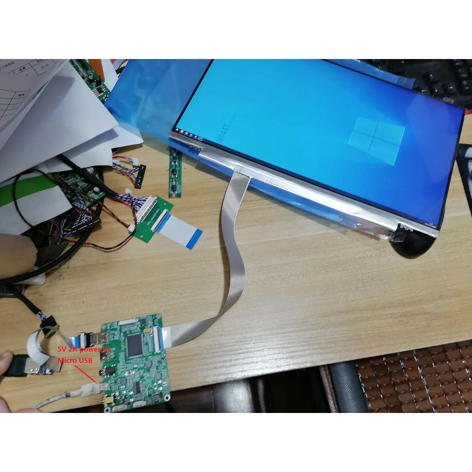 kit For B140HAN01 monitor 2 HD - огляд і ціна Microcontroller Kit