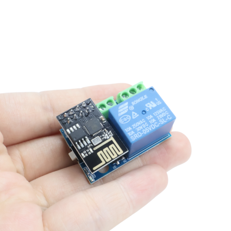 ESP8266 ESP-01S 5V WiFi Relay  - огляд і ціна Esp8266 Relay Module